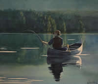 Fishing the Evening Rise by Paul Dudek
